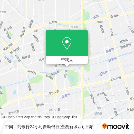 中国工商银行24小时自助银行(金葵新城西)地图