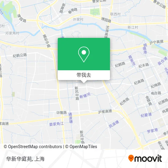 华新华庭苑地图