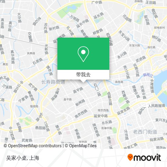 吴家小桌地图
