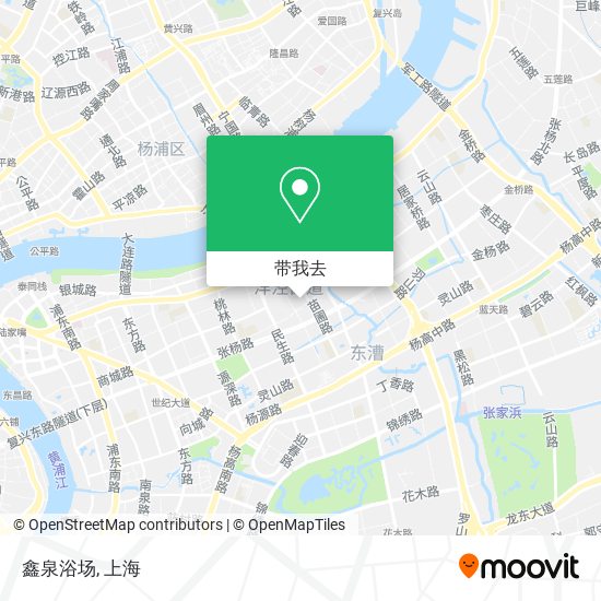 鑫泉浴场地图