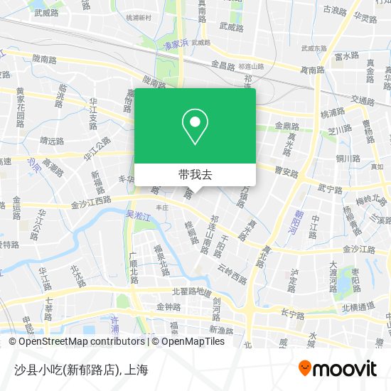 沙县小吃(新郁路店)地图