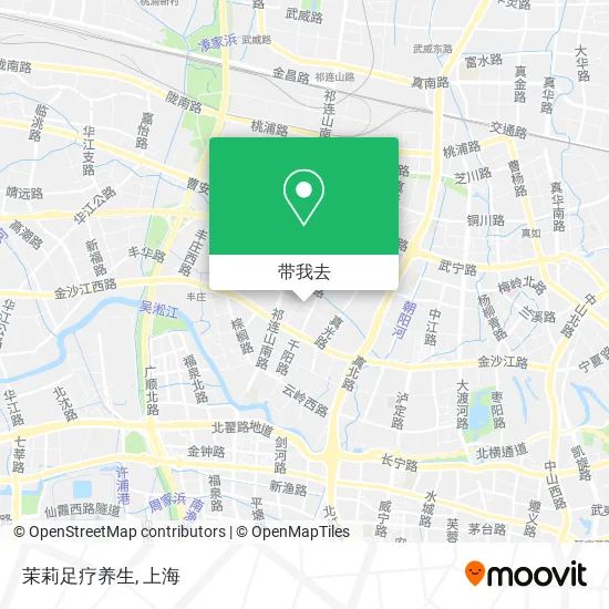 茉莉足疗养生地图