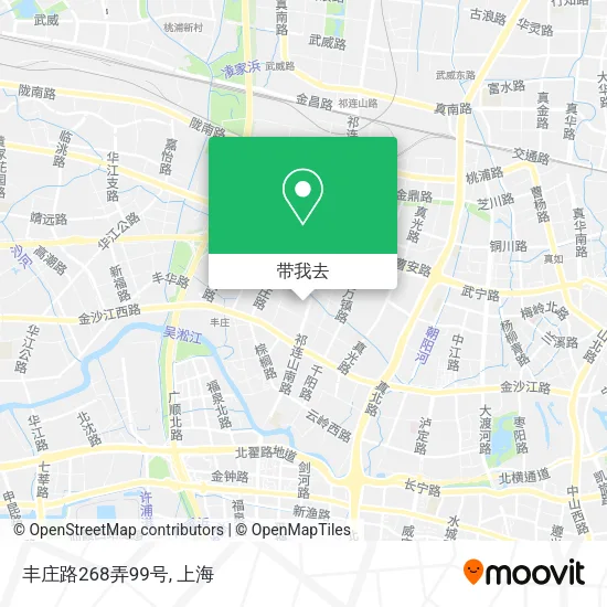 丰庄路268弄99号地图