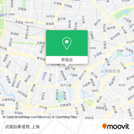 贞观跆拳道馆地图