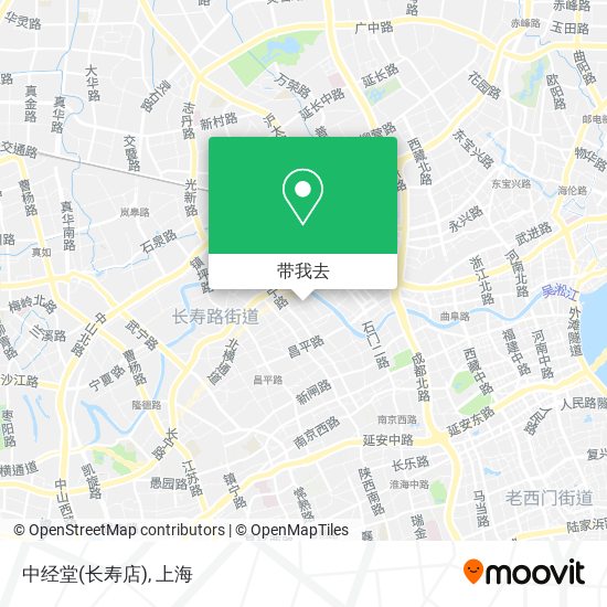 中经堂(长寿店)地图