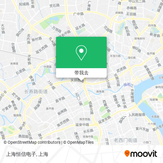 上海恒信电子地图