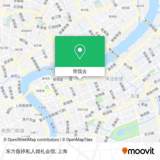 东方薇婷私人婚礼会馆地图