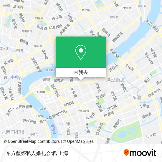 东方薇婷私人婚礼会馆地图