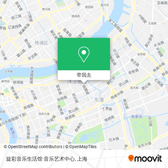 旋彩音乐生活馆·音乐艺术中心地图