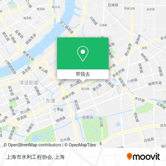 上海市水利工程协会地图