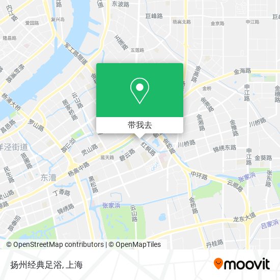 扬州经典足浴地图