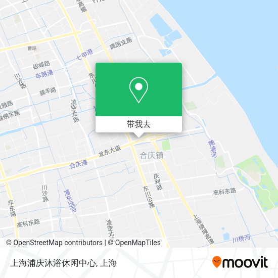 上海浦庆沐浴休闲中心地图