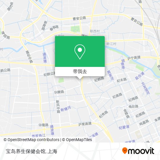 宝岛养生保健会馆地图