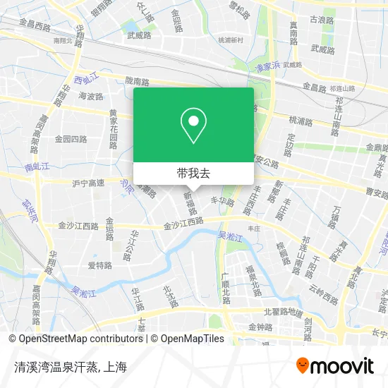 清溪湾温泉汗蒸地图