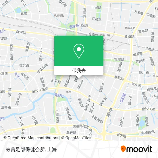 筱蕾足部保健会所地图