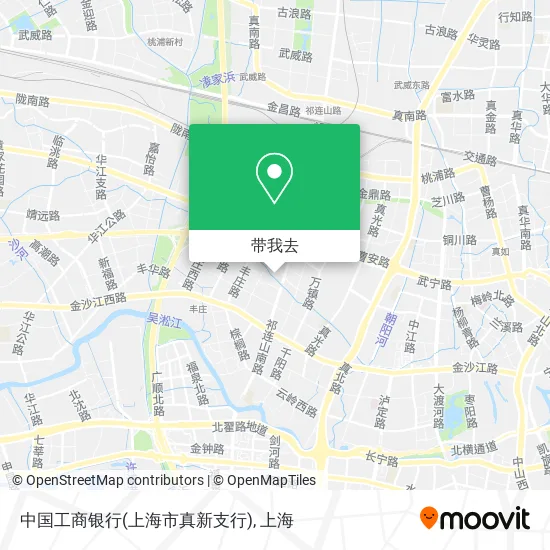 中国工商银行(上海市真新支行)地图