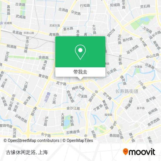 古缘休闲足浴地图