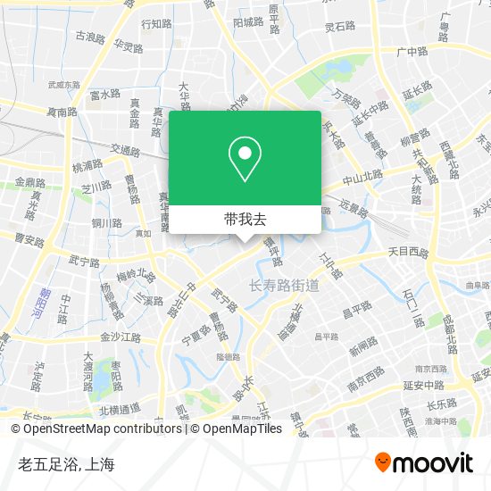 老五足浴地图