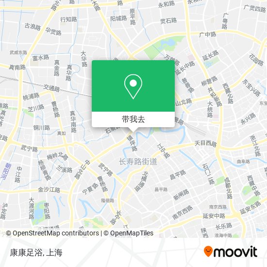 康康足浴地图