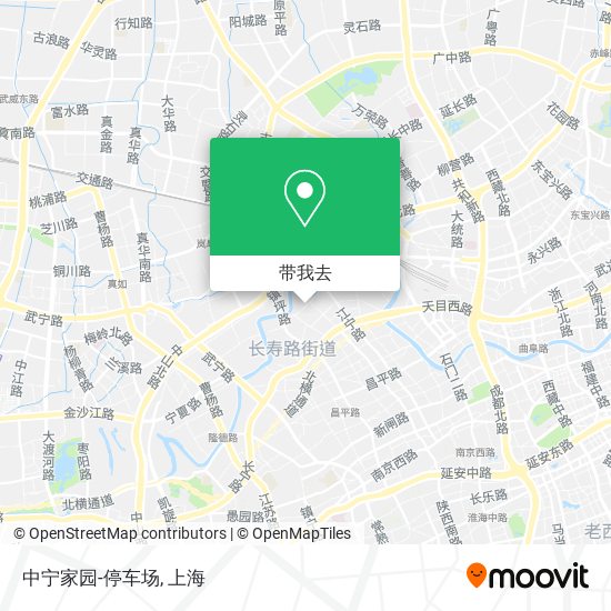 中宁家园-停车场地图