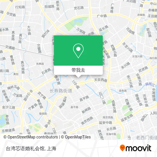 台湾芯语婚礼会馆地图