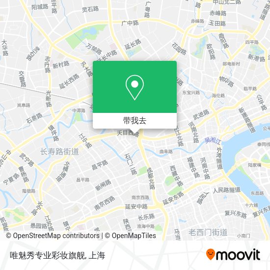 唯魅秀专业彩妆旗舰地图