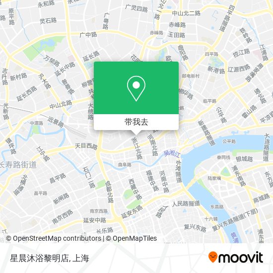 星晨沐浴黎明店地图