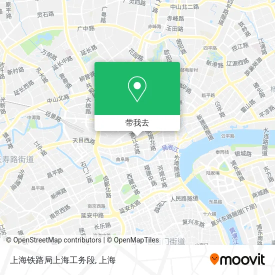 上海铁路局上海工务段地图