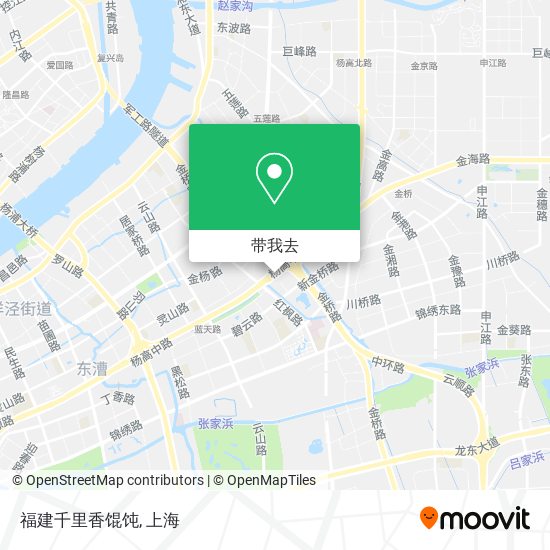 福建千里香馄饨地图