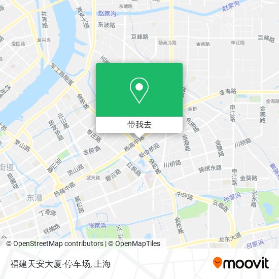 福建天安大厦-停车场地图