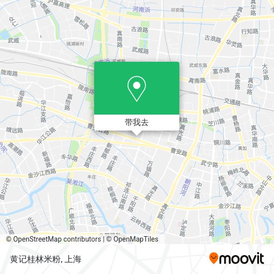 黄记桂林米粉地图