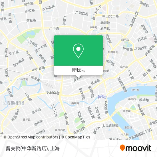 留夫鸭(中华新路店)地图