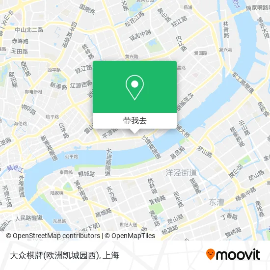 大众棋牌(欧洲凯城园西)地图