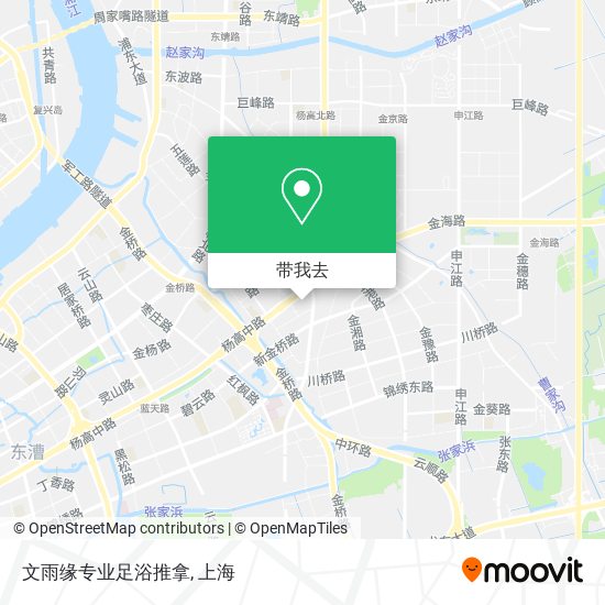 文雨缘专业足浴推拿地图
