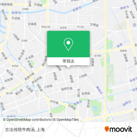 古法传统牛肉汤地图