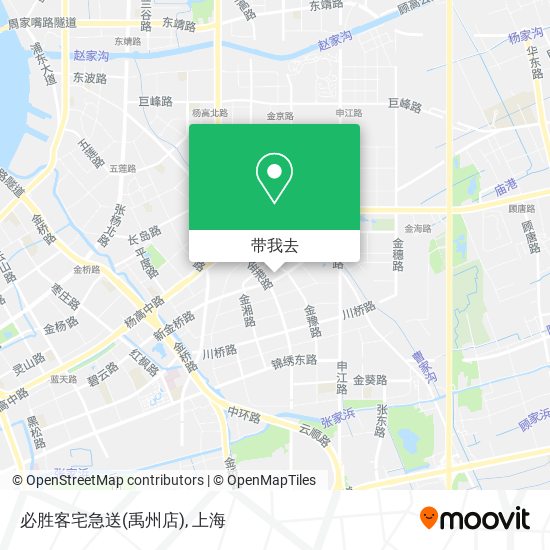 必胜客宅急送(禹州店)地图