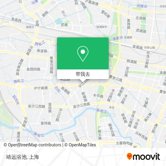 靖远浴池地图