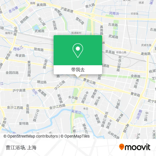 曹江浴场地图