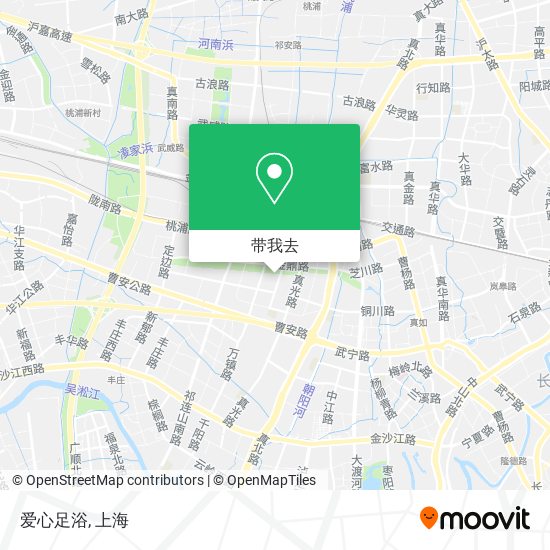 爱心足浴地图