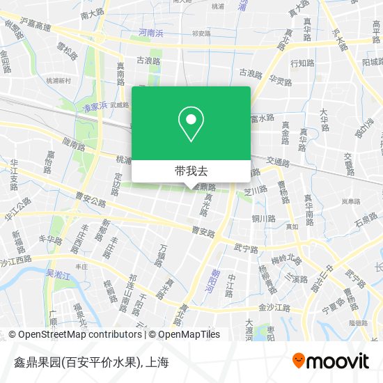 鑫鼎果园(百安平价水果)地图