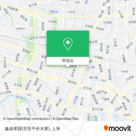 鑫鼎果园(百安平价水果)地图