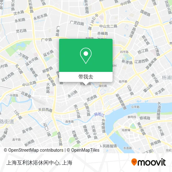 上海互利沐浴休闲中心地图