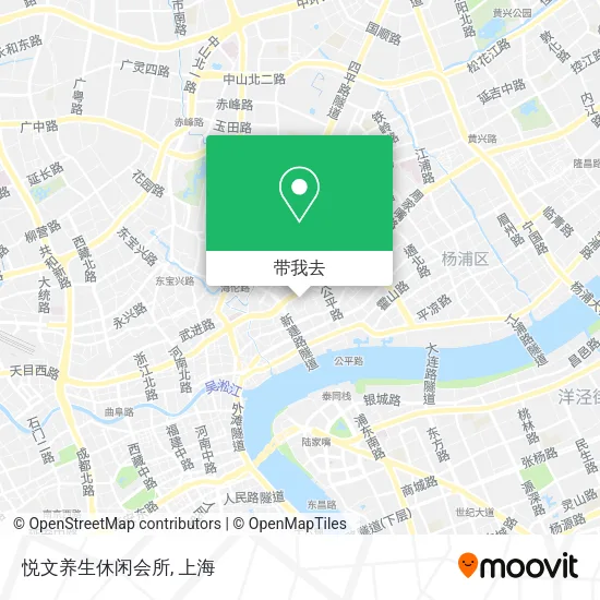 悦文养生休闲会所地图