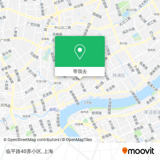 临平路40弄小区地图