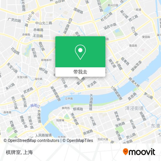棋牌室地图