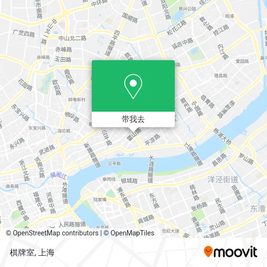 棋牌室地图
