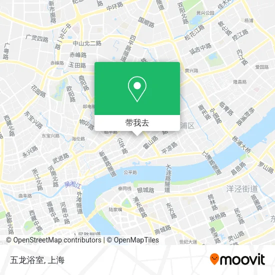 五龙浴室地图