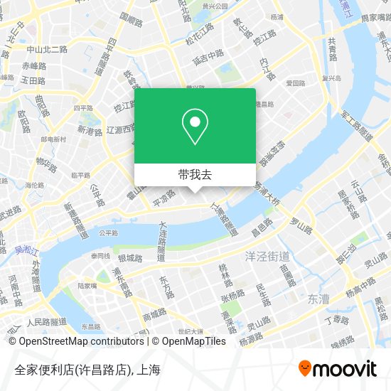 全家便利店(许昌路店)地图