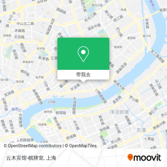云木宾馆-棋牌室地图