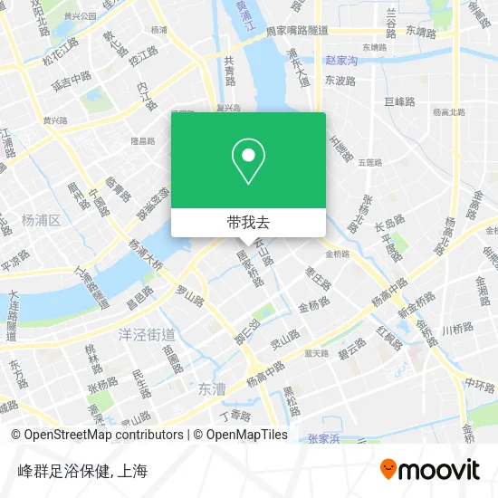峰群足浴保健地图